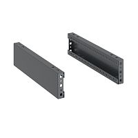Панели цоколя для корпусов CQE & CQE N, ШхГ 1400 мм, В=100 мм, RAL7011, комплект - 2 шт. | код R5NFP140 | DKC
