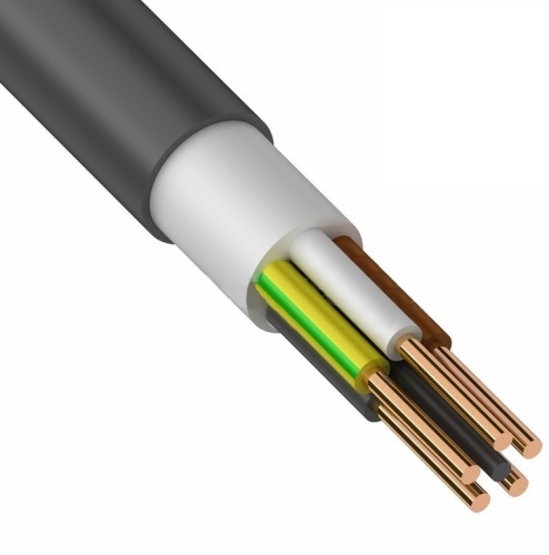 Кабель силовой ВВГнг(А)-FRLS (180) 5х4 ок-0,66
