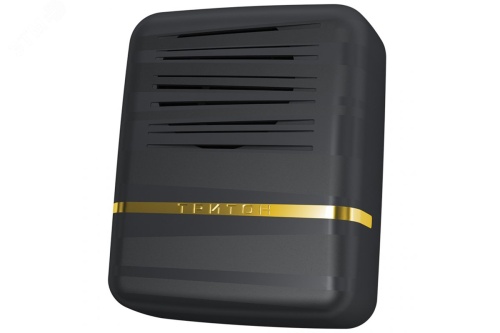 Звонок Элегия Золото электронный гонг, 220В, проводной, без кнопки | код 593 | Тритон