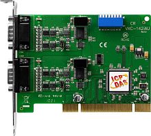 VXC-142iAU CR Universal PCI Bus, Serial Communication Board with 2 Isolated RS-422/485 ports (RoHS) | код 00-06058130 | ICP DAS