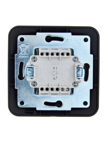 Выключатель 1-кл. 1п СП ASTI 10А IP20 с подсветкой в сборе черн. бархат LEZARD 7081-4242-111 Выключатель 1-кл. 1п СП ASTI 10А IP20 с подсветкой в сборе черн. бархат LEZARD 7081-4242-111