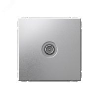 Розетка телевизионная оконечная TV ArtGallery 1дБ механизм алюм. | код GAL000391 | Systeme Electric