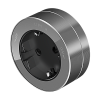 MuitiTrack Розетка 2К+З круглая 16А/250В Графит | код MTK13001G | Systeme Electric