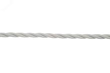 Ретро провод 3х1,5 Белый (матовый) 10м | код B1-434-71-10 | Bironi