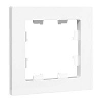 Рамка 1-м Эпика пластик бел. EKF UP1-FPW-01