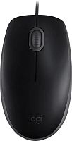 Мышь Logitech M110 Silent черный/серый оптическая (1000dpi) USB (2but) | код 1913656 | Logitech
