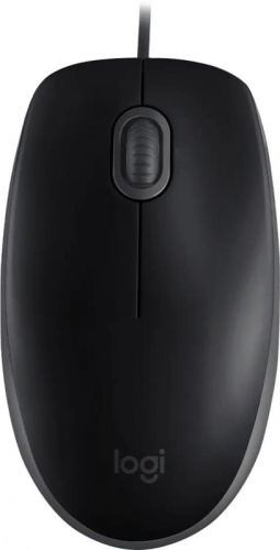 Мышь Logitech M110 Silent черный/серый оптическая (1000dpi) USB (2but) | код 1913656 | Logitech