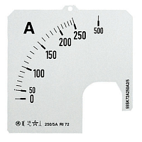 Шкала Ш72 800/5А-1,5 (для А72 Х/5А) TDM | код SQ1102-2064 | TDM