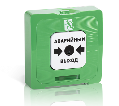 Извещатель ручной ИР 513-10 охрана сухой контакт белый (ИР513-10 ОХРАНА бел) | код Rbz-122806 | Рубеж