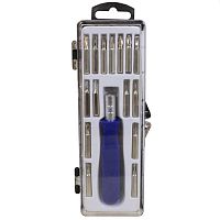 Набор для точечных работ 16 предметов в пластиковом боксе RUICHI | код 115536 | Ruichi