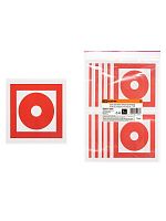 Знак 150х150мм Кнопка включения средств пожарной автоматики TDM | код SQ0817-0090 | TDM