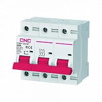 Модульный автоматический выключатель YCB9-125 100А 3P 10кА C | код A030693 | CNC