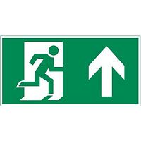 Пиктограмма ФИГУРА/СТРЕЛКА ВВЕРХ 180х90мм для аварийно-эвакуационного светильника Compact | код V5-EM04-60.004.016 | Вартон