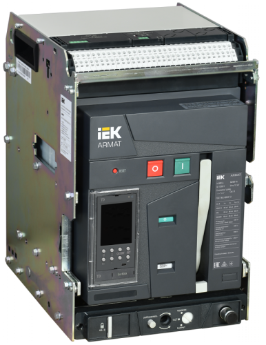 ARMAT Возд. авт. выкл. выдв. 3P A 66кА 800А TD с акс. IEK | код AR-ACB-3VA-066-0800A-TDCF | IEK