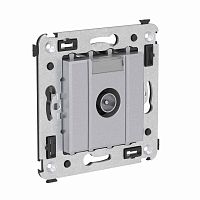 Avanti Розетка TV оконечная в стену, Закаленная сталь | код 4404523 | DKC