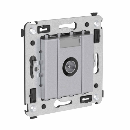 Avanti Розетка TV оконечная в стену, Закаленная сталь | код 4404523 | DKC