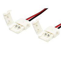 Коннектор соединительный для одноцветных светодиодных лент шириной 8 мм LAMPER | код 144-013 | LAMPER