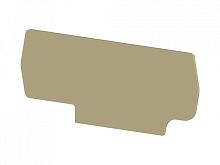 446 490, Концевой сегмент на клеммники PYK 2,5C (бежевый), NPP PYK 2,5CT | код 0.0.0.4.46490 | KLEMSAN