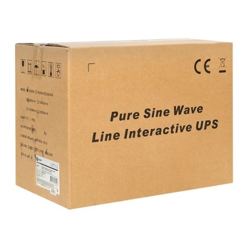 Источник Бесперебойного Питания Линейно-интерактивный E-Power PSW 600 1000 ВА PROxima, напольный, c АКБ 2 х 12В_7 Ач | код PSW-610-TB | EKF фото 3