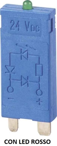 Модуль индикации и защиты, красный LED + варистор, 110...240В AC/DC | код 9901023008 | FINDER Модуль индикации и защиты, красный LED + варистор, 110...240В AC/DC | код 9901023008 | FINDER