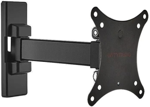 Кронштейн для телевизора Arm Media MARS-1 черный 10-32 макс.20кг настенный поворот и наклон | код 1004572 | ARM MEDIA