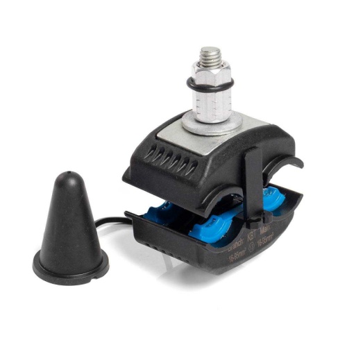 Зажим прокалывающий ответвительный ЗПО 16-95/16-95 (КВТ) | код 87397 | КВТ