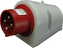 Вилка настенная с реверсом фаз EPO-3253 IP44 (32A, 400V, 3P+N+PE) | код 004482065 | ETI