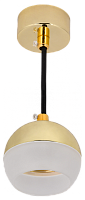 Светильник 4012 подвесной GX53 золото IEK | код LT-UCB0-4012-GX53-1-K22 | IEK