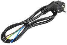 ITK Кабель электропитания PDU 3х1,5 1М Schuko-б/р | код PC-D-1M | ITK by IEK