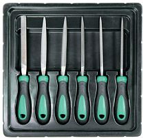 MFM06S Набор надфилей 100 мм, 6 предметов | код MFM06S | JONNESWAY