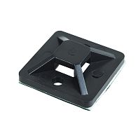 Площадка самоклеящаяся REXANT 25х25 мм, черная, упаковка 100 шт. | код 07-2026 | REXANT