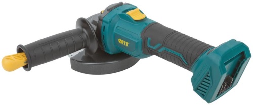 Шлифмашина угловая аккумуляторная 20 В, 3000-8500 об/мин, КлК 125 мм, 1,6 кг, регулировка оборотов, бесщеточный, коробка | код 79912 | FIT фото 2