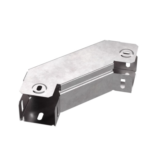 Угол горизонтальный 90 градусов с крышкой Стандарт 50х50 Промрукав | код PR16.0572 | ПРОМРУКАВ