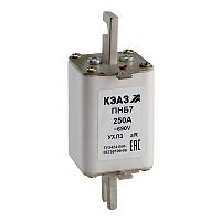 Предохранитель ПНБ7-690/250-100А-УХЛ3-КЭАЗ (1 шт.) КЭАЗ | код 110955 | КЭАЗ