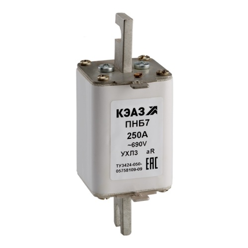 Предохранитель ПНБ7-690/250-100А-УХЛ3-КЭАЗ (1 шт.) КЭАЗ | код 110955 | КЭАЗ