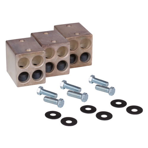 Комплект зажимов четырехгнездных 4х185 кв мм ВА50-41-ОМ4-РЕГ | код 296287 | КЭАЗ