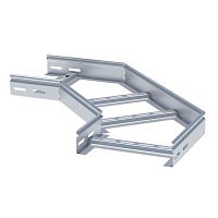 Угол 90 град. горизонтальный для лестничного лотка 50x100мм EKF | код glt9050100 | EKF