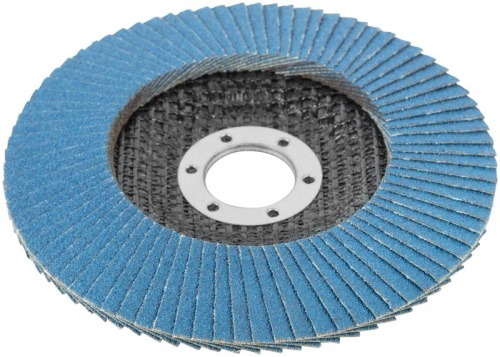 Круг лепестковый торцевой циркониевый, 125 мм Р 100 | код 39969 | FIT фото 5