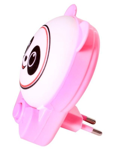 Светильник светодиодный NL-253 "Панда с бантиком " LED ночник с выкл. смена цветности свечения 220В Camelion 15006 фото 7