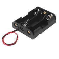 Батарейный отсек 3хАА (с проводами) | код 16-0823-9 | REXANT