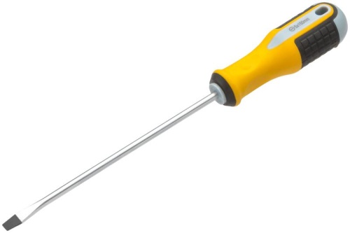 Отвертка "Старт" CrV сталь прорезинен. ручка 5х150мм SL FIT 55185 фото 2