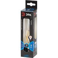 Лампа светодиодная декоративная LED 7 Вт 910Лм 4000К свеча на ветру, филамент нейтральный E14 230В F-LED BXS-7W-840-E14 | код Б0027945 | ЭРА