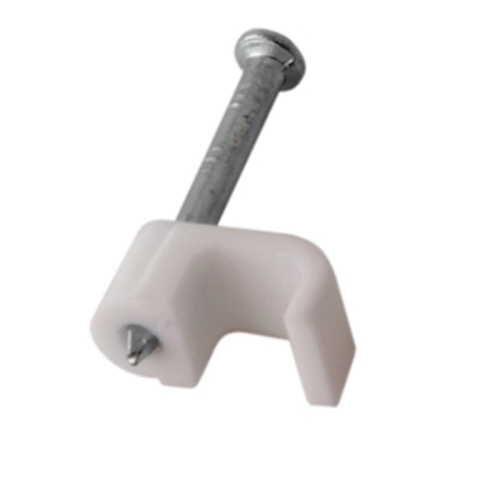 Крепеж кабеля плоский 4 х 2 мм, белый (упак. 20 шт) REXANT | код 07-4204-20 | REXANT Крепеж кабеля плоский 4 х 2 мм, белый (упак. 20 шт) REXANT | код 07-4204-20 | REXANT