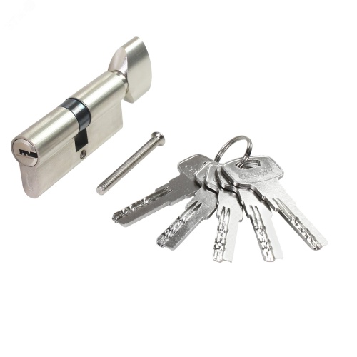 Механизм цилиндровый для врезных замков, Стандарт Z.F.70В-5K (30x10x30B) SN хром | код 12226 | ПТК Компания