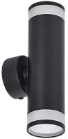 Светильник 4009 настенный 2хGU10 черный IEK | код LT-UBB0-4009-GU10-2-K02 | IEK