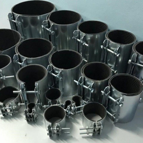 Хомут сталь SML Kombi Kralle Ду 100 усиливающий | код. 013-0334 | КНР