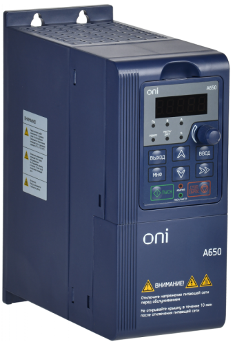 Преобразователь частоты A650 380В 3Ф 1,5кВт 4,2А M ONI | код A650-33E015TM | ONI Преобразователь частоты A650 380В 3Ф 1,5кВт 4,2А M ONI | код A650-33E015TM | ONI