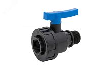 Кран шаровой компрессионный НР разъемный d 40 х 1 | код 553040010 | Политэк