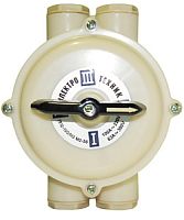 Переключатель пакетный ПП 2-100/Н4 М2 пл. 56 (100А, пластмассовый корпус, IP56) (ЭТ) | код ET008622 | Электротехник