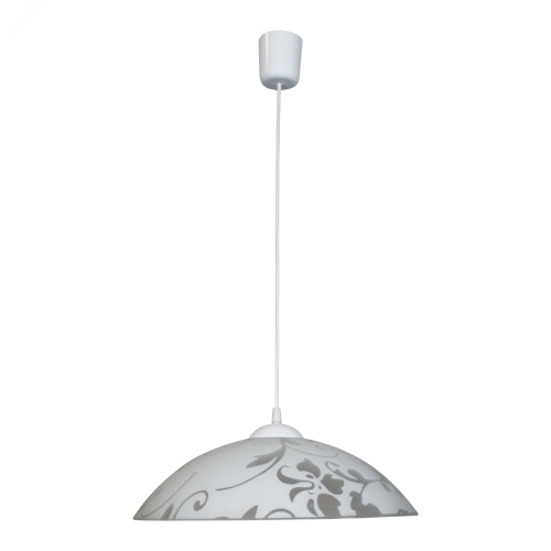 Светильник Эрика 360 НСБ 72-60 М50 матовый белый шнур белый ИУ | код 1005205116 | Элетех